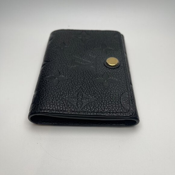 Louis Vuitton Monogram Empreinte Black Card Holder - Preowned - Picture 3 of 11